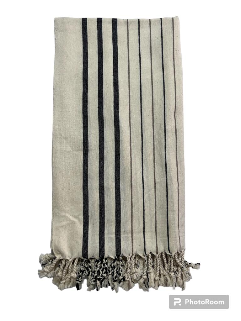 Galata Stripe Linen Turkish Towel