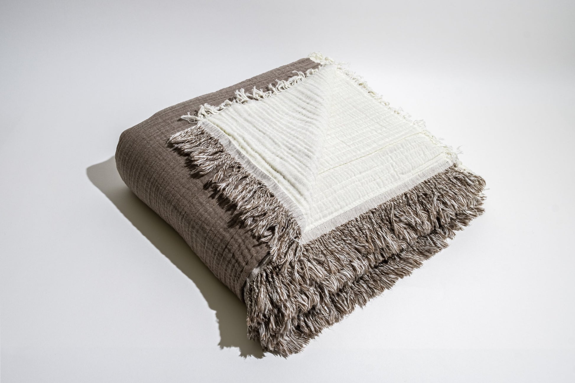 Organic Crinkle Cotton Coverlet image 0