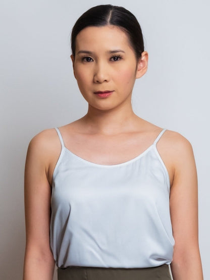 Organic Bamboo Silk Round Neck Camisole image 1