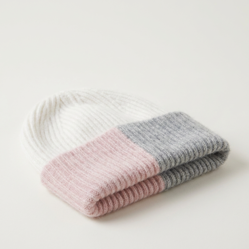 Camerina Multi-Coloured Luxe Knit Beanie