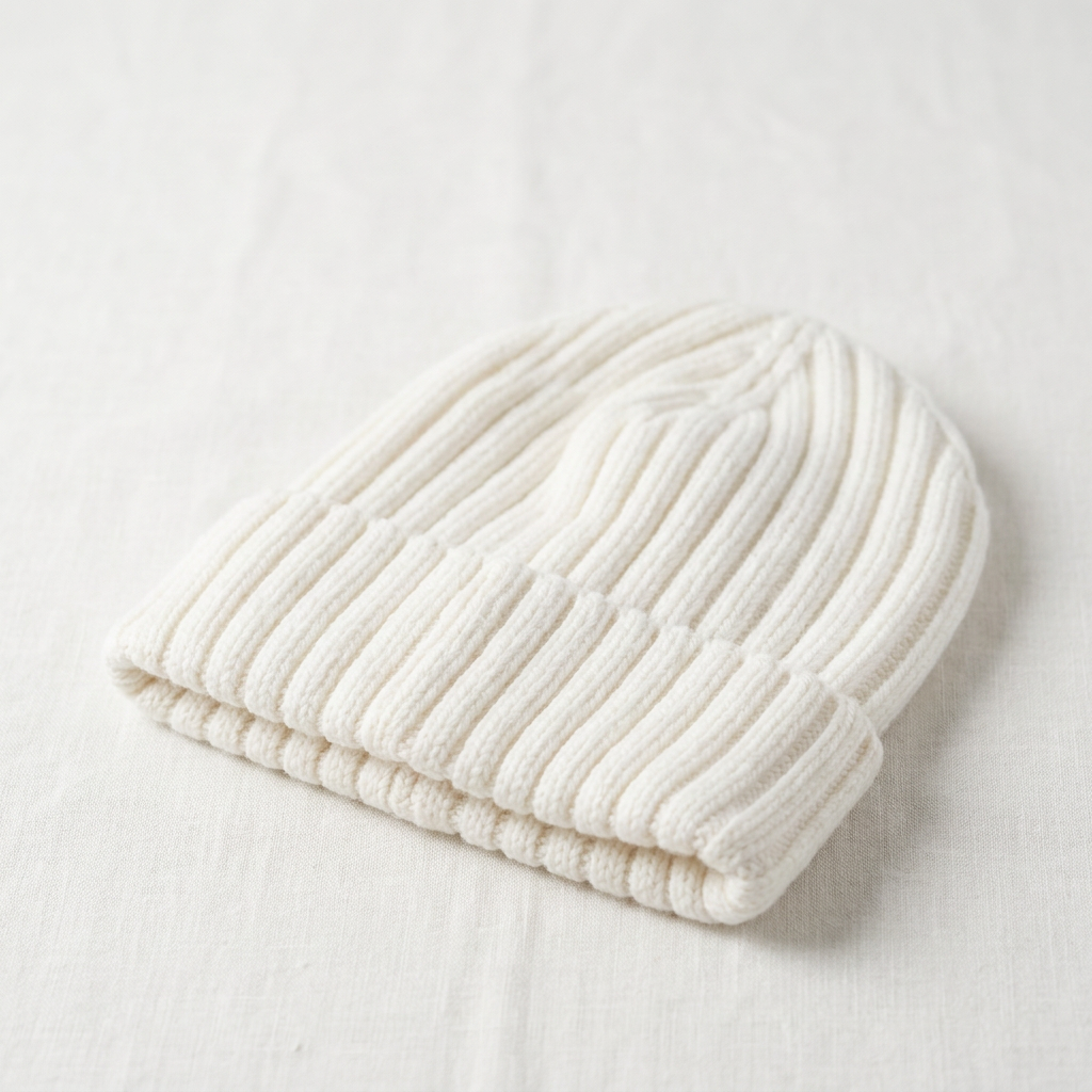 Camerina Tall Ribbed Knit Beanie