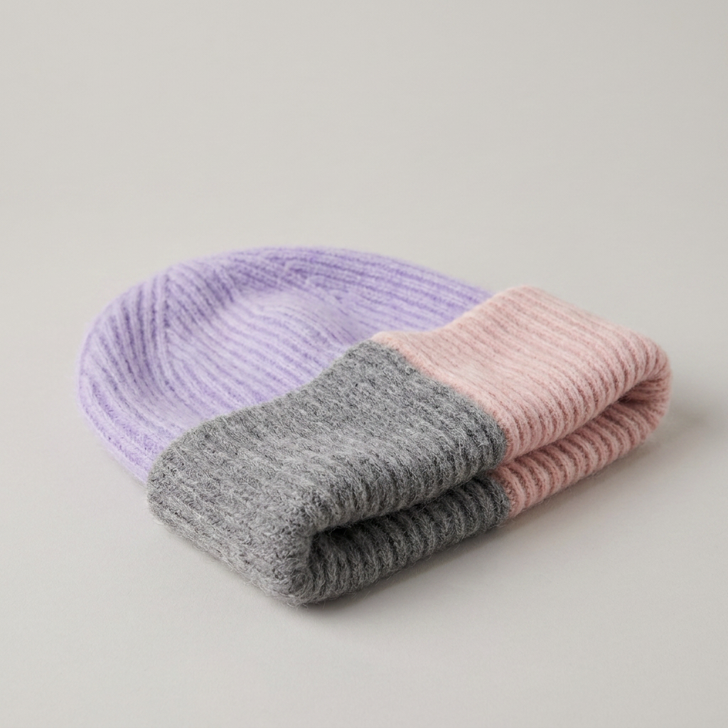 Camerina Multi-Coloured Luxe Knit Beanie