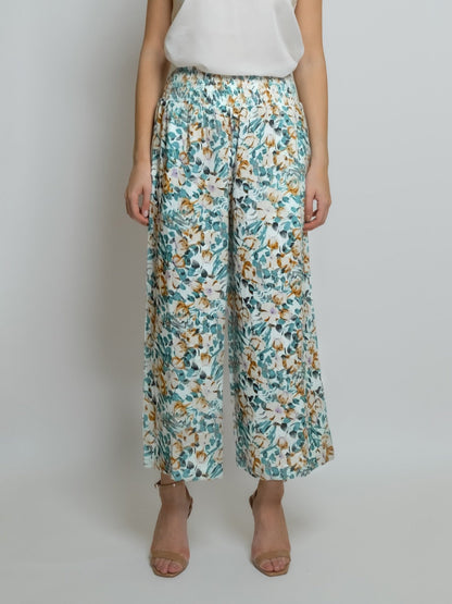 Cropped Cotton Muslin Pant image 10