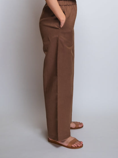 Linen Ankle-Cropped Pant image 9
