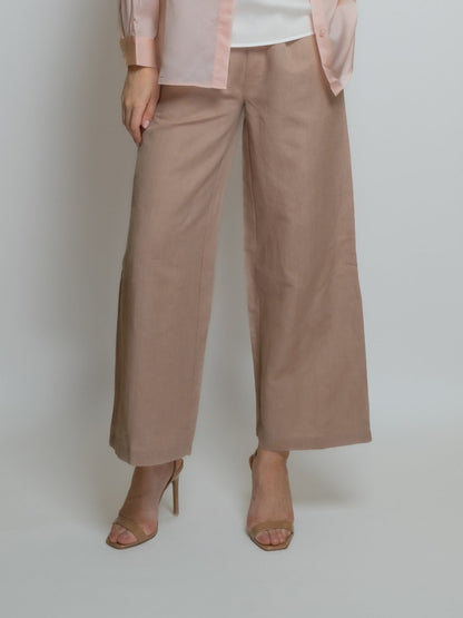 Linen Ankle-Cropped Pant image 4
