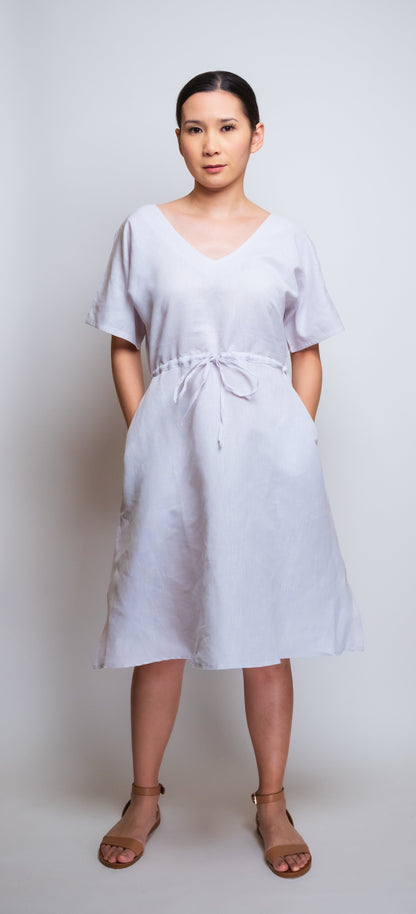 Kimono-Style V-Neck Dress image 5