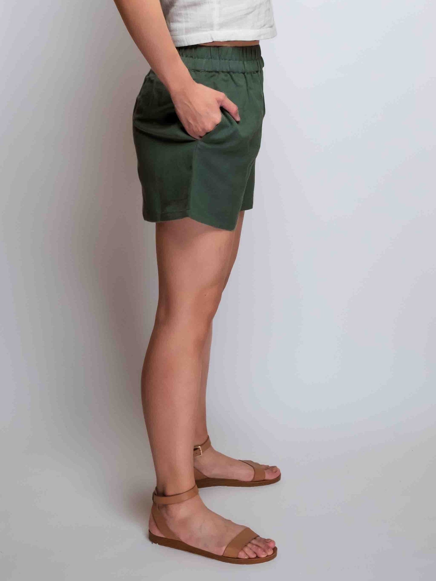 Linen Woven Shorts image 12