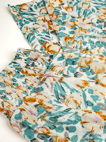 Cropped Cotton Muslin Pant image 14