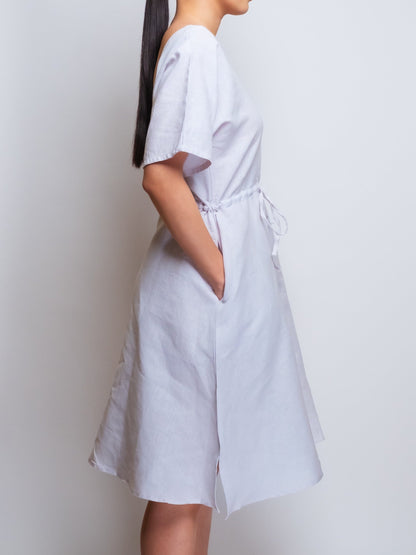 Kimono-Style V-Neck Dress image 6