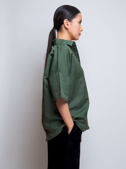 Linen Oxford Shirt image 11