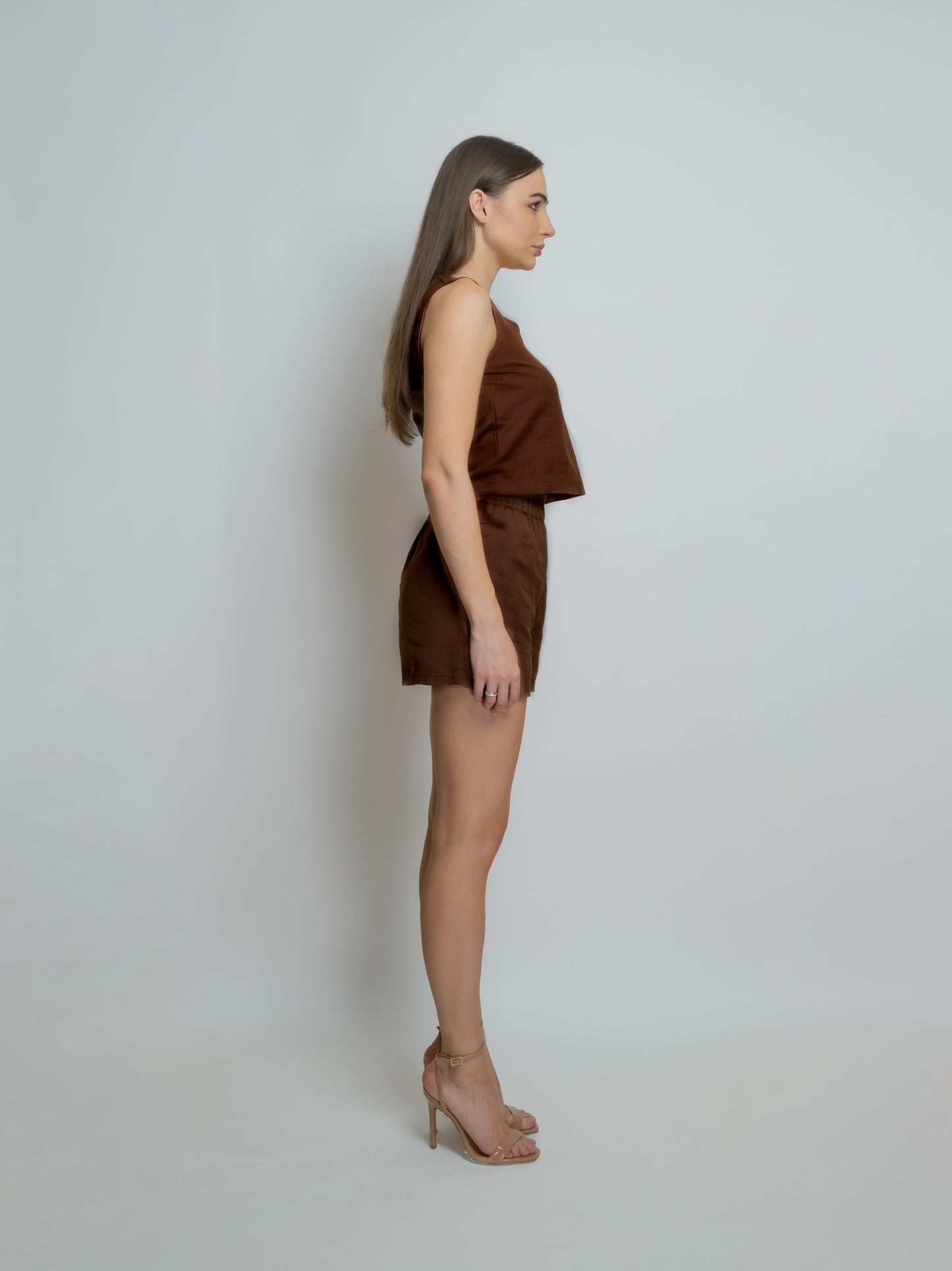 Linen Woven Shorts image 3