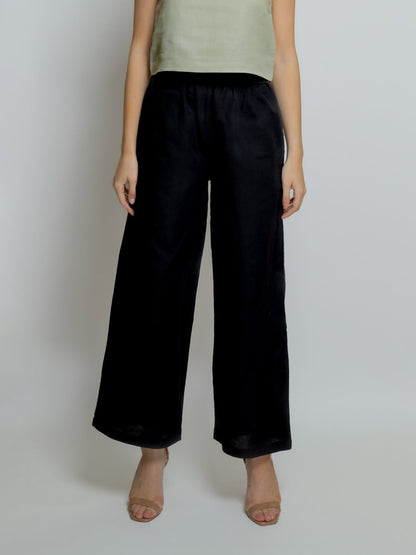Linen Ankle-Cropped Pant image 10