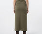 Drawstring Maxi Skirt