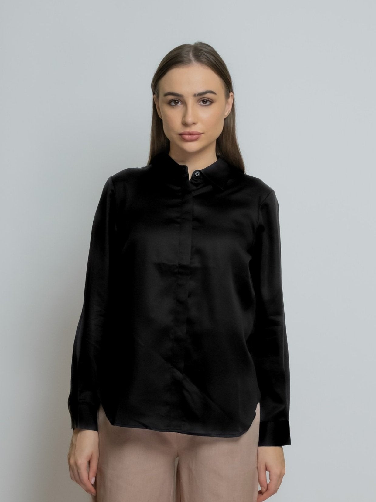 Organic Bamboo Silk Dress shirt image 1