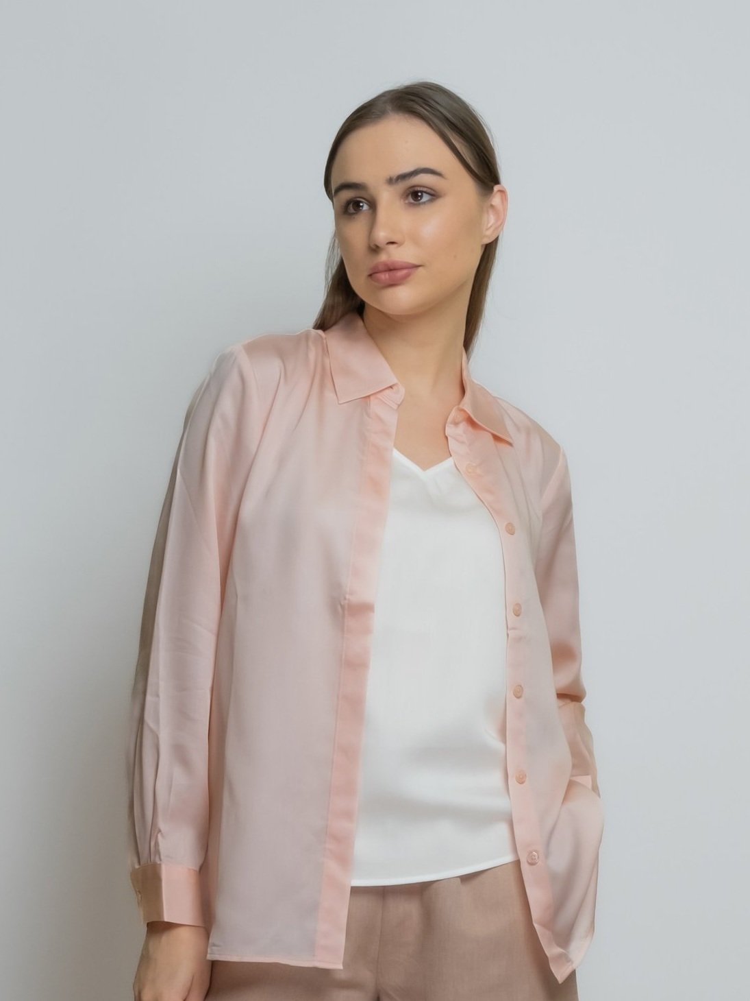 Organic Bamboo Silk Dress shirt image 15