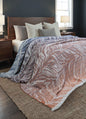 Aviel Muslin effect Bedspread Cotton rich