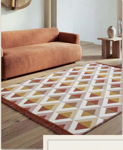 Camerina Indoor Area Rug - Modern Geometric Art - Designed in Toronto, Made in Turkey 