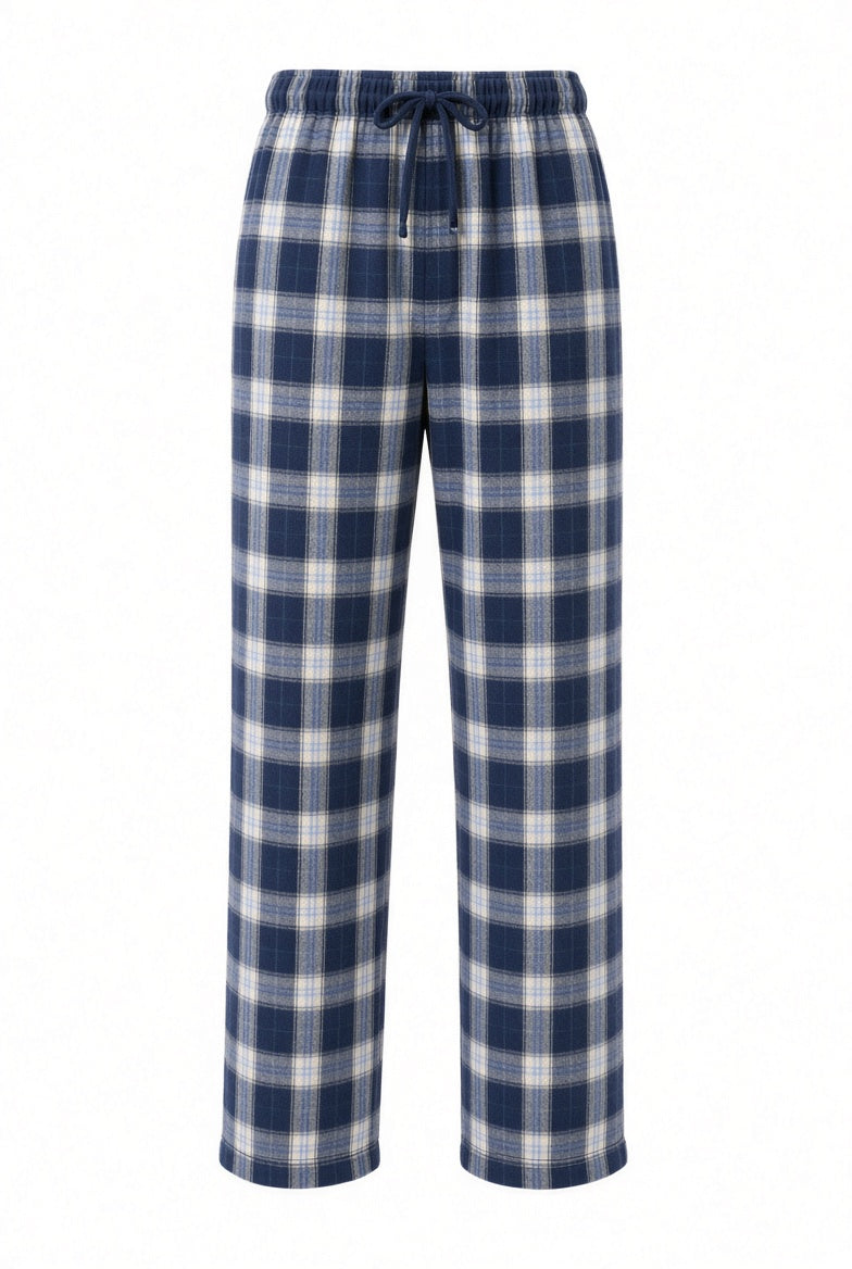 Camerina Unisex 100% Cotton Flannel Pajama Pants | 4 Plaids | Item 112457820