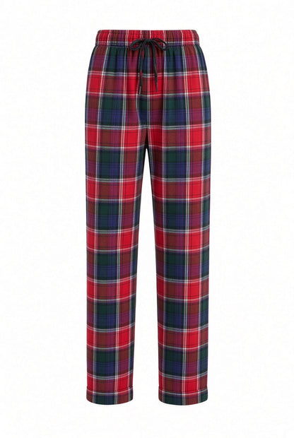 Camerina Unisex 100% Cotton Flannel Pajama Pants | 4 Plaids | Item 112457820