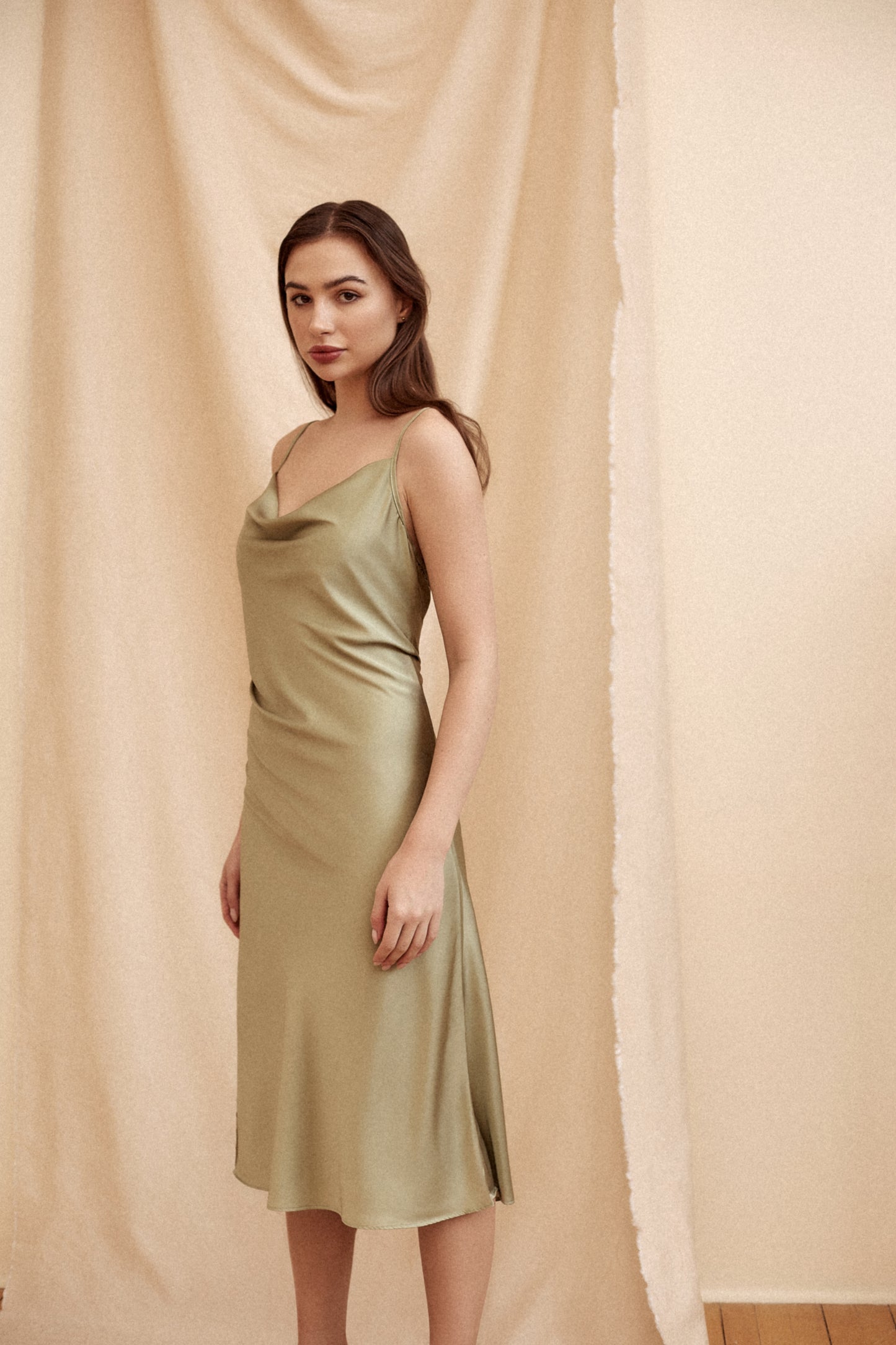 Milano Sateen Dress image 4