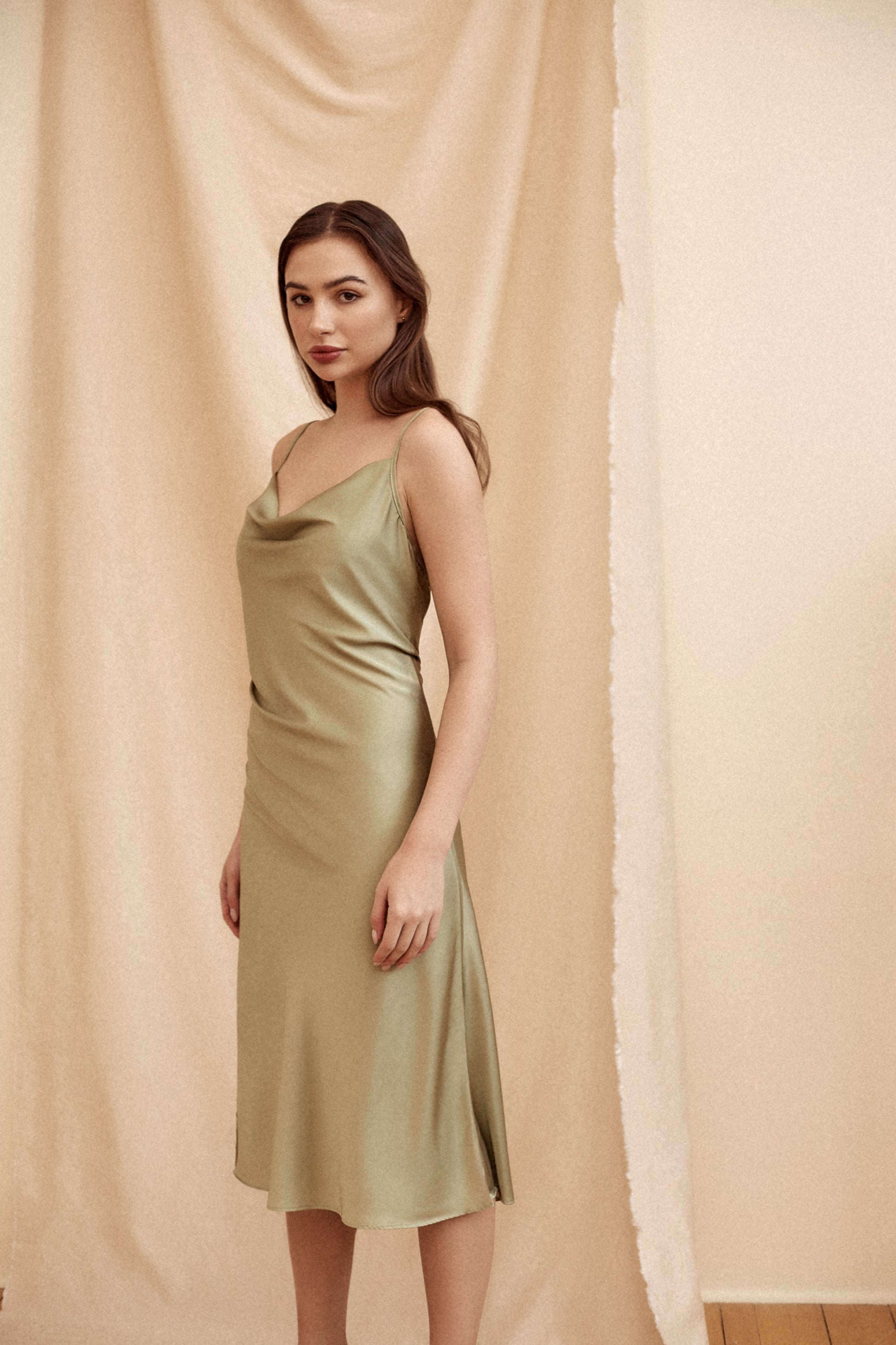 Milano Sateen Dress image 4