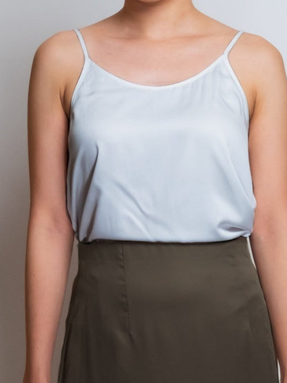 Organic Bamboo Silk Round Neck Camisole image 3