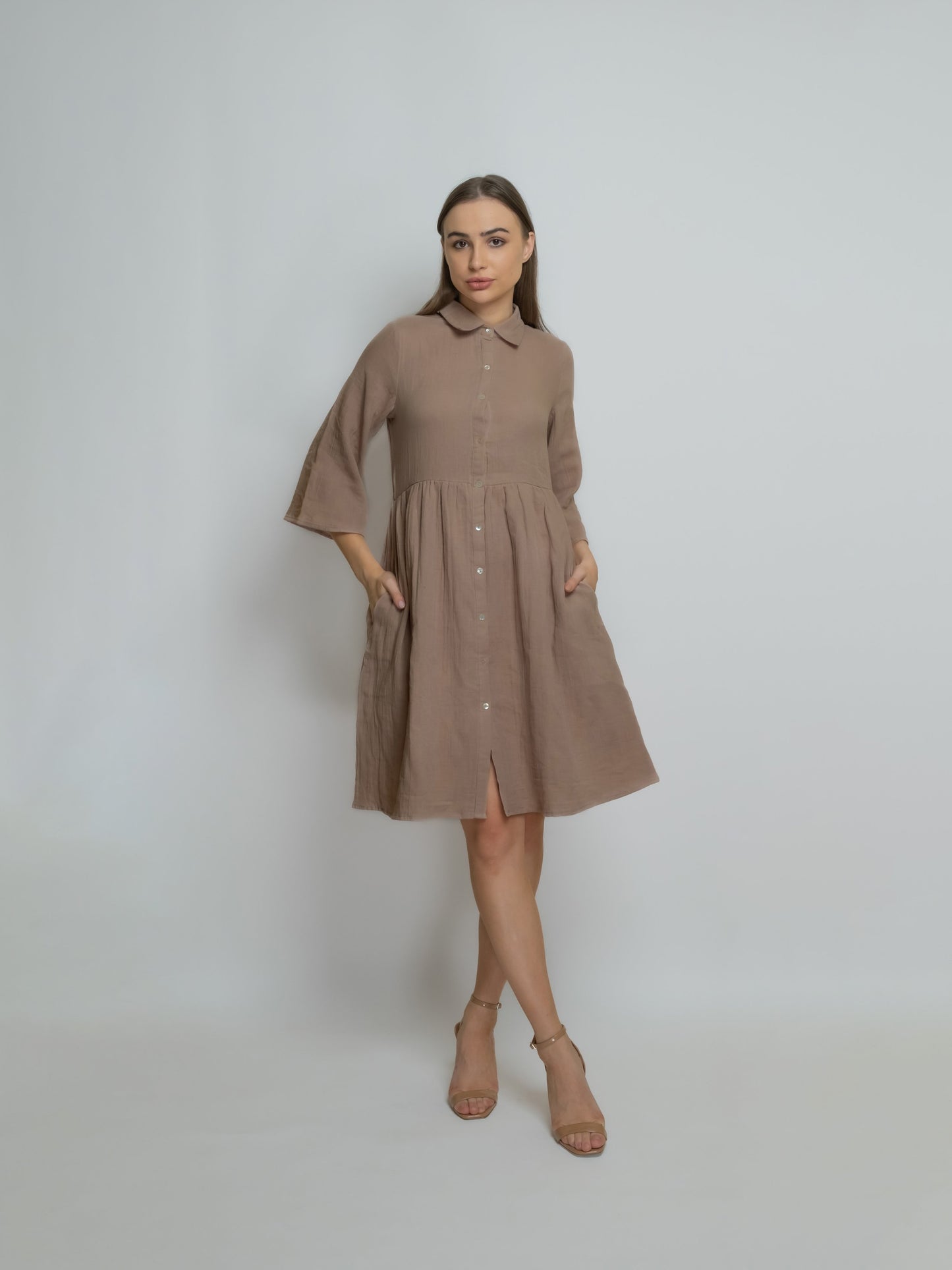 Cotton Oxford Dress image 0
