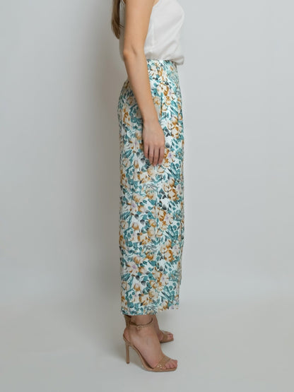Cropped Cotton Muslin Pant image 11