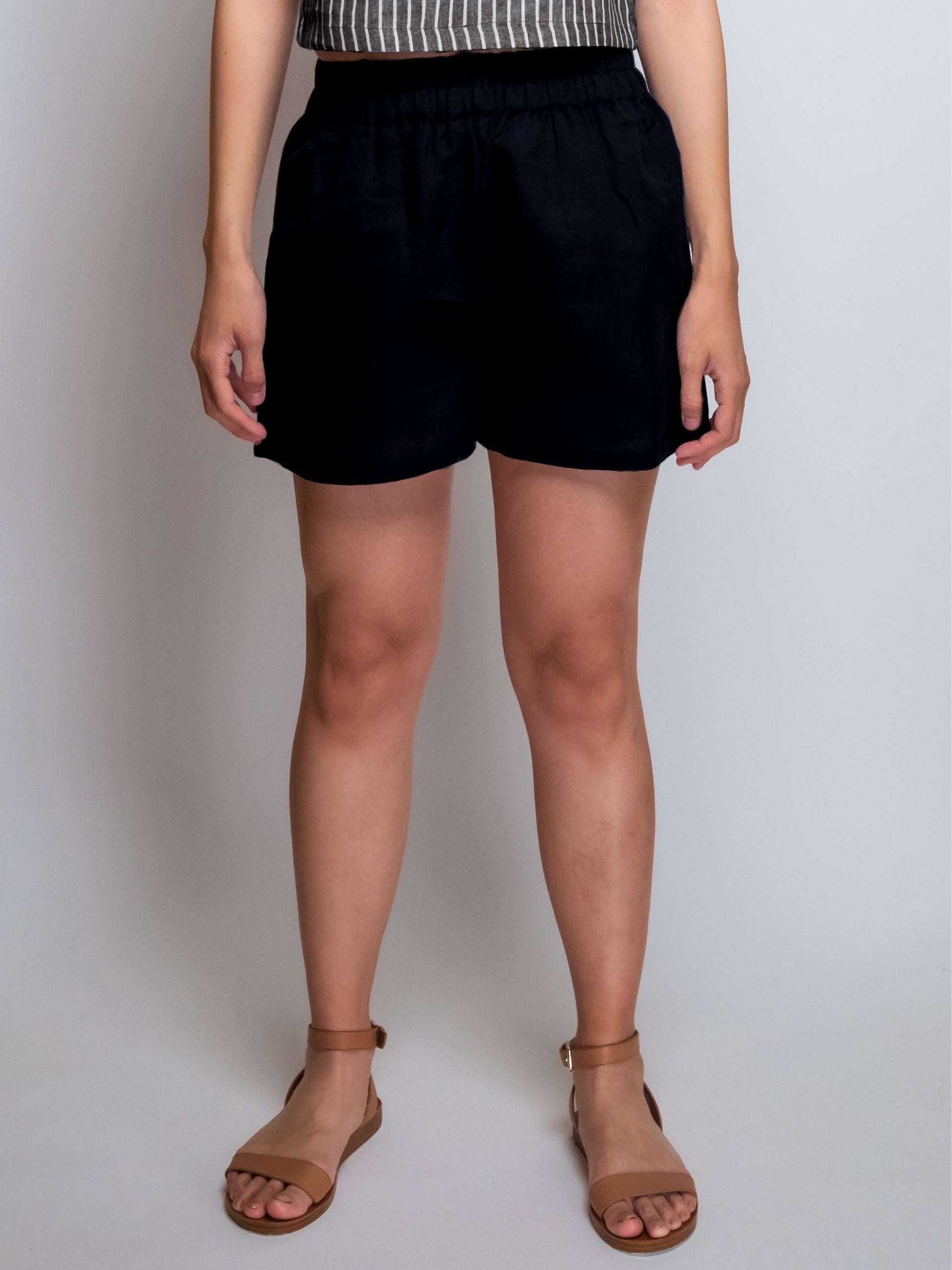 Linen Woven Shorts image 7