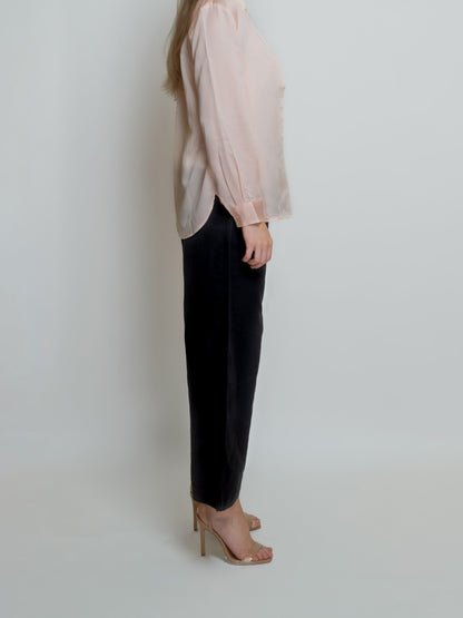 Linen Ankle-Cropped Pant image 14