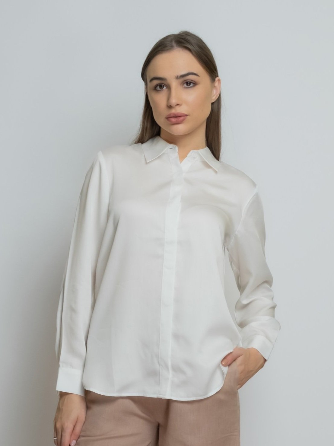 Organic Bamboo Silk Dress shirt image 4