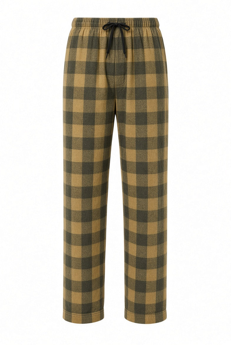 Camerina Unisex 100% Cotton Flannel Pajama Pants | 4 Plaids | Item 112457820