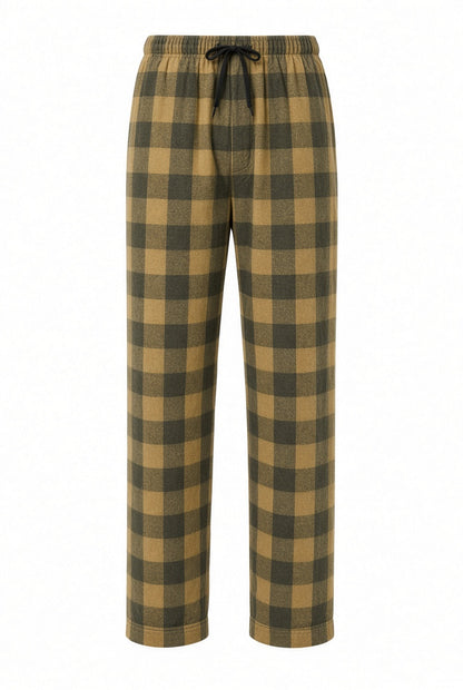 Camerina Unisex 100% Cotton Flannel Pajama Pants | 4 Plaids | Item 112457820