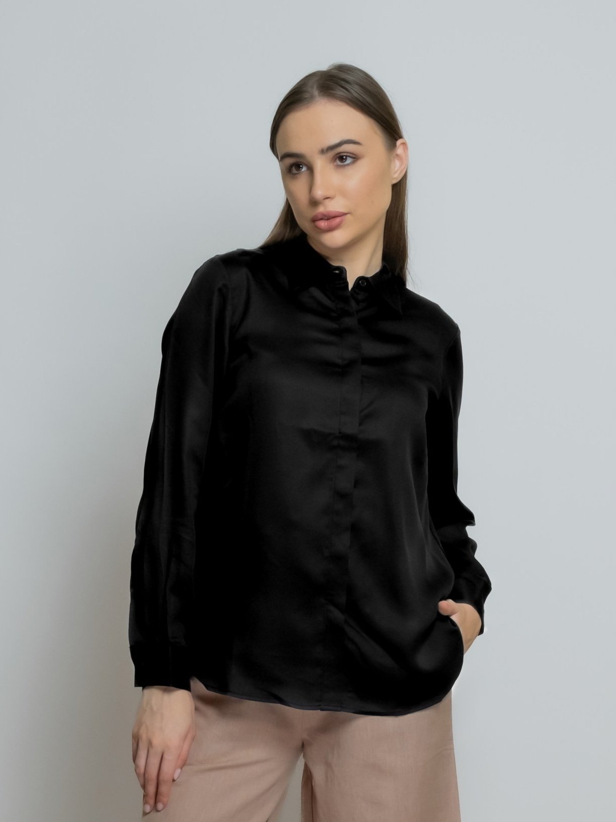 Organic Bamboo Silk Dress shirt image 9