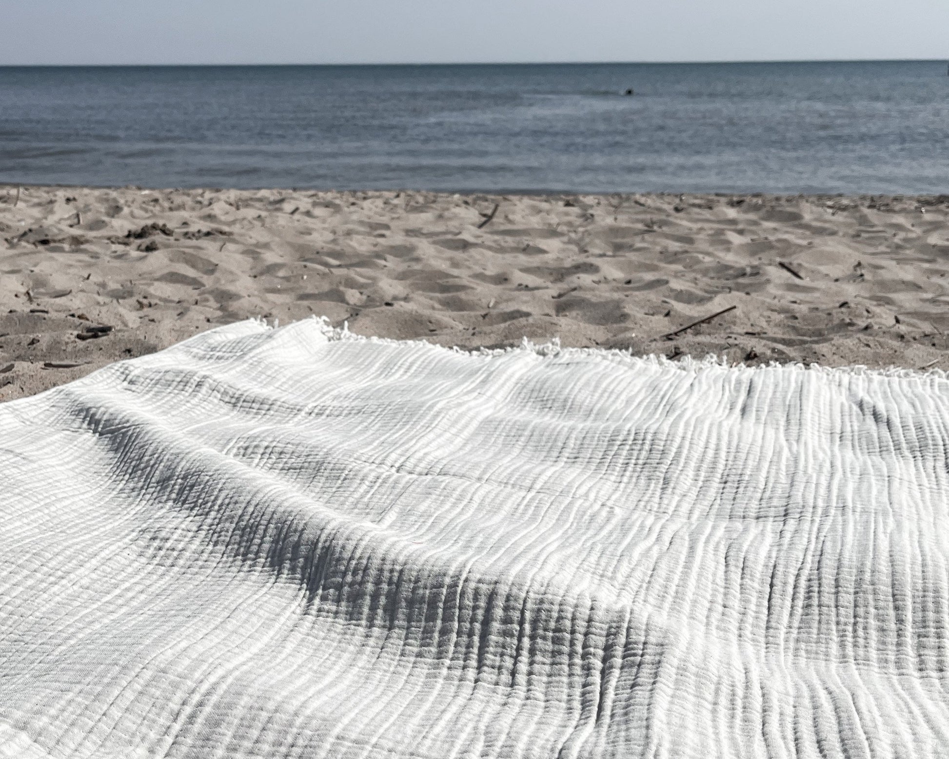 Organic Crinkle Cotton Coverlet image 7
